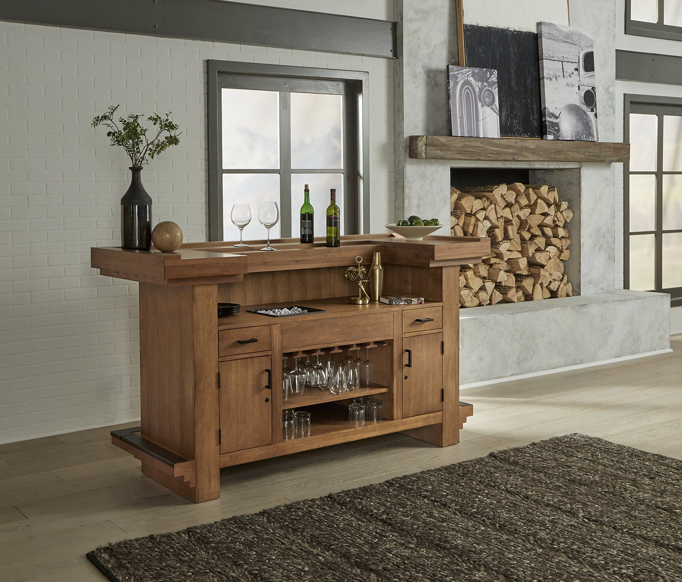 American Heritage Home Bar Wayfair