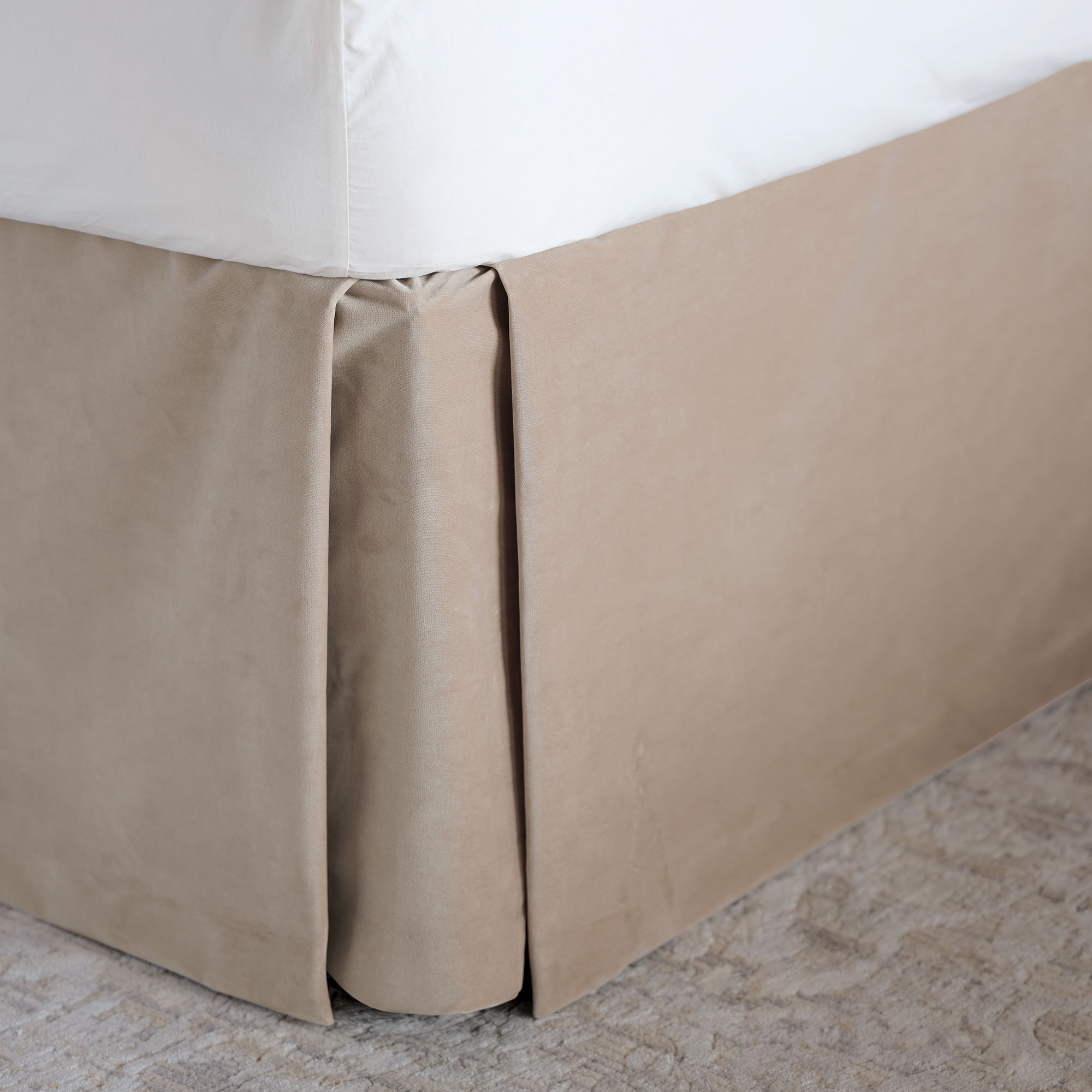 Eastern Accents Safford Velvet Bed Skirt Wayfair