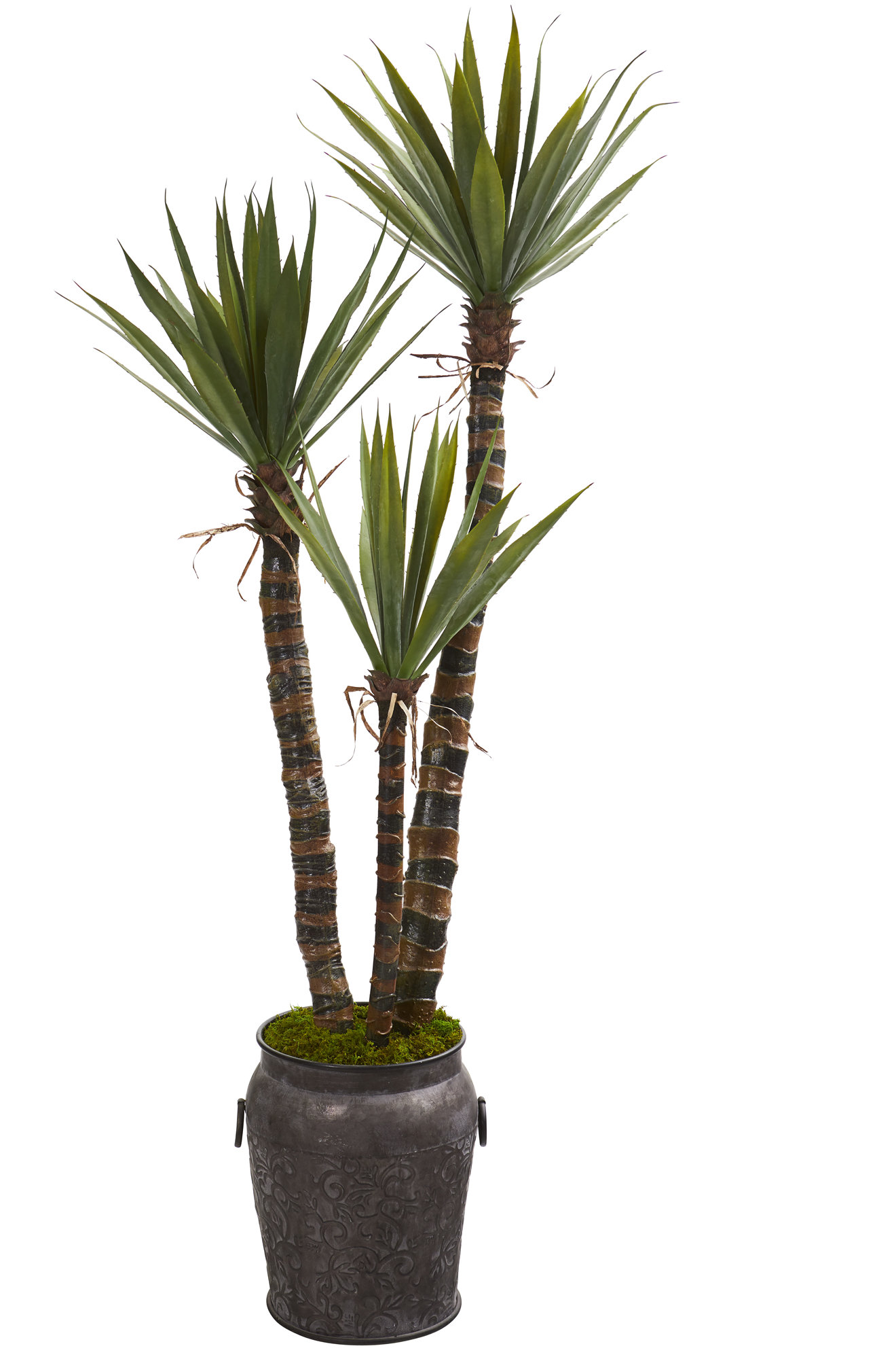 Williston 46" Artificial Yucca Tree in Planter Wayfair