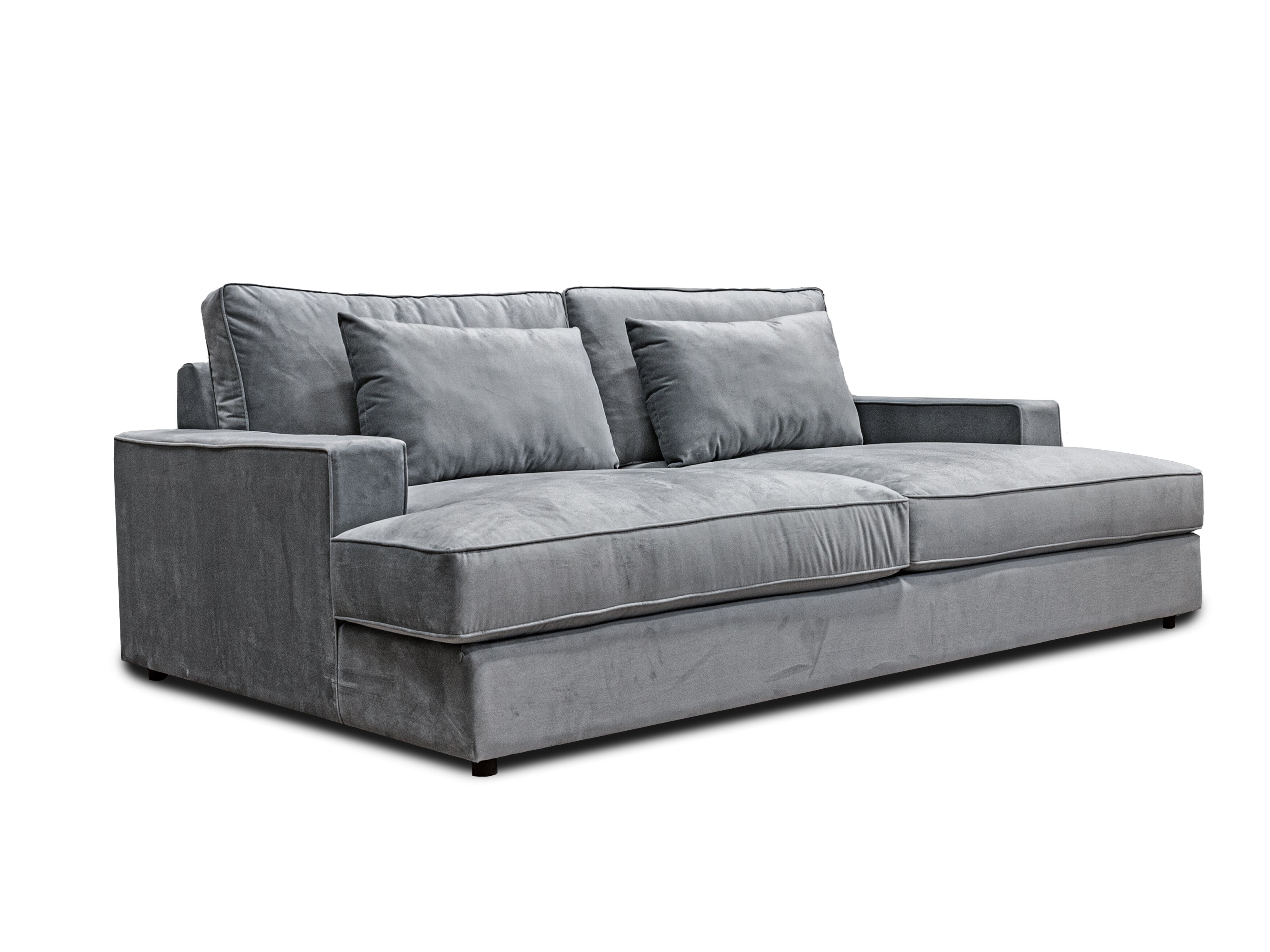 Bailey 94” Square Arm Sofa with Reversible Cushions