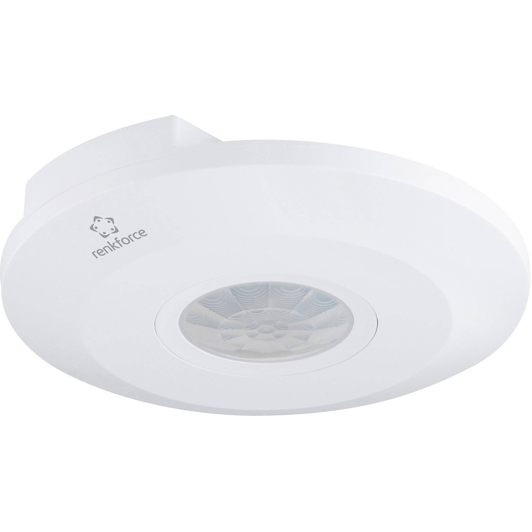 Détecteur de mouvements PIR Renkforce pour lintérieur plafond 360 °
