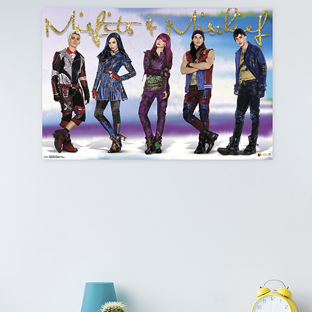 Trends International Descendants 2 - Group Paper Print | Wayfair
