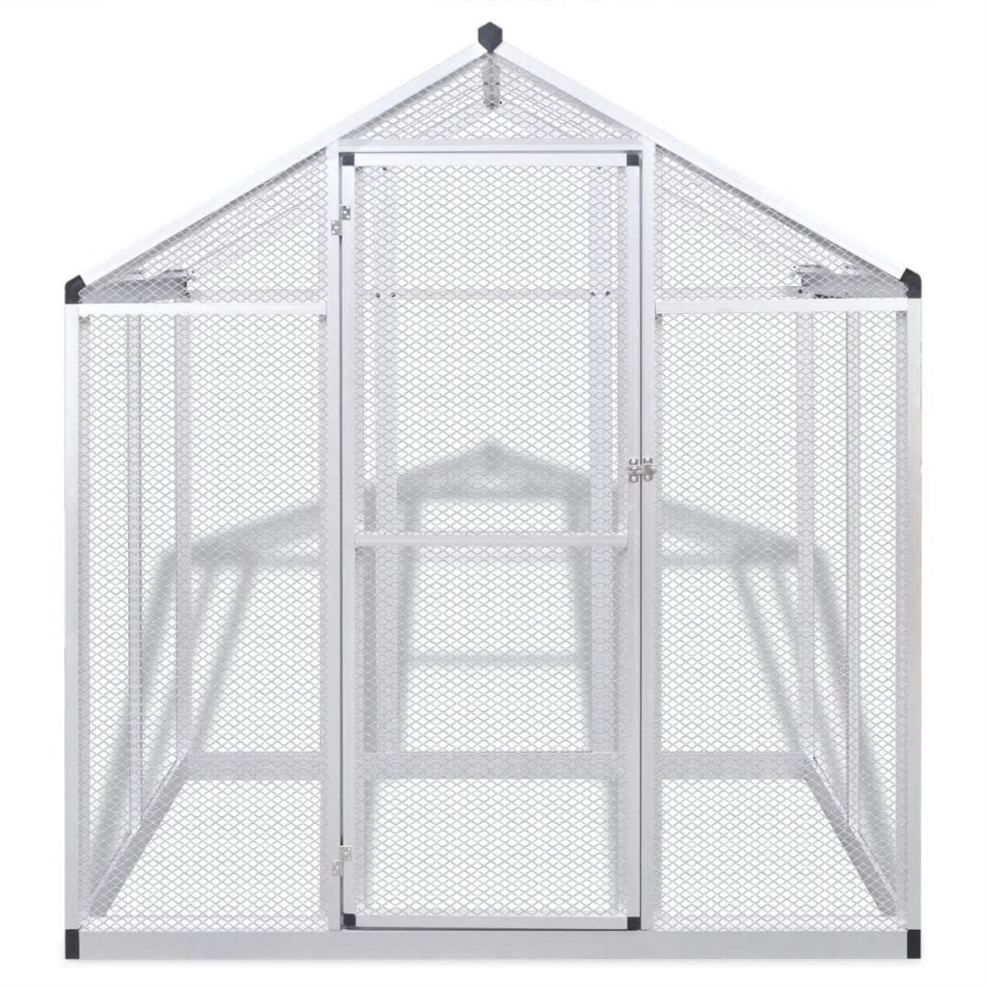 Bless international Outdoor Aviary Walk-in Aviary with Hinged Door ...