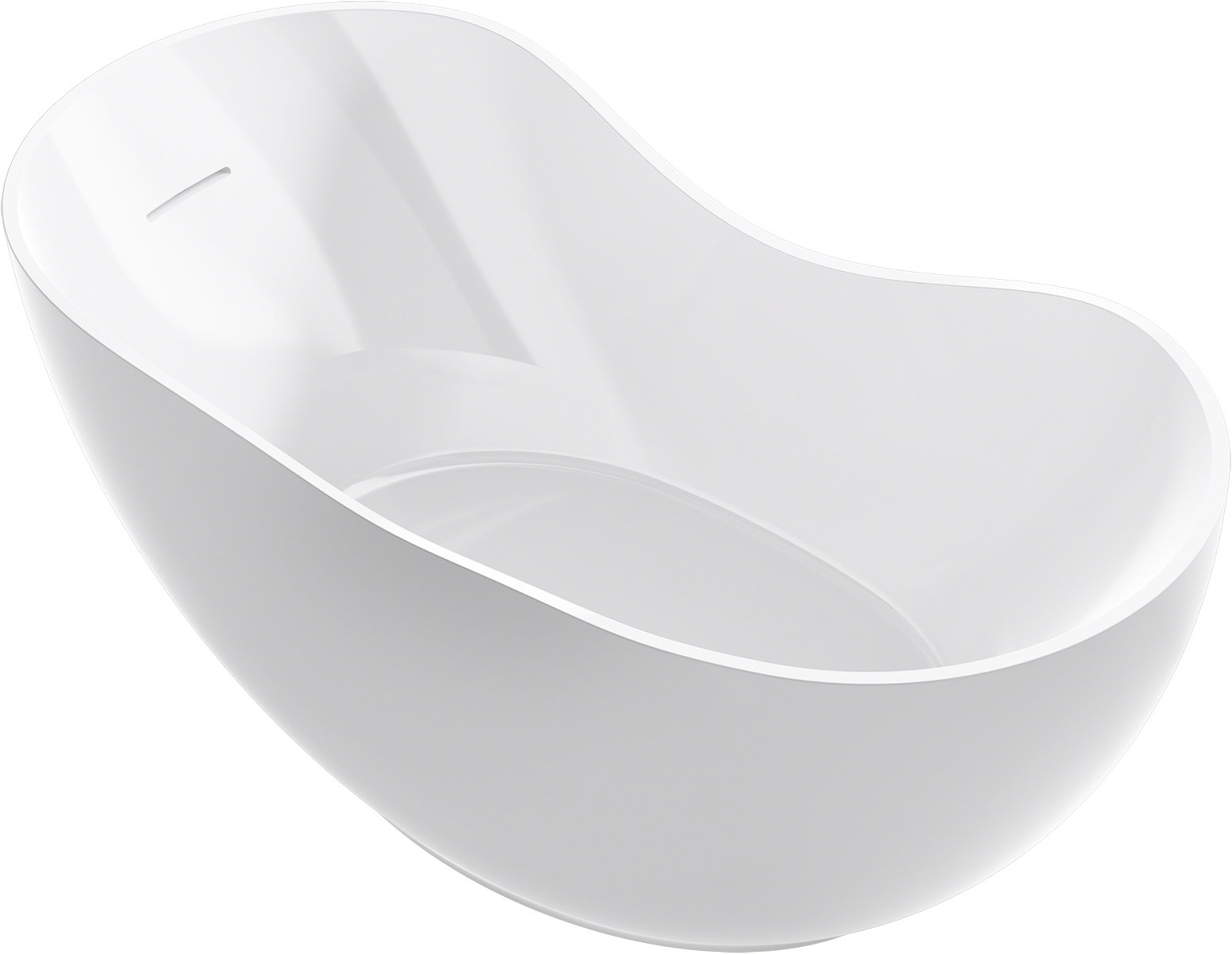 Kohler Abrazo® 66in X 32in Freestanding Bath with Center ToeTap