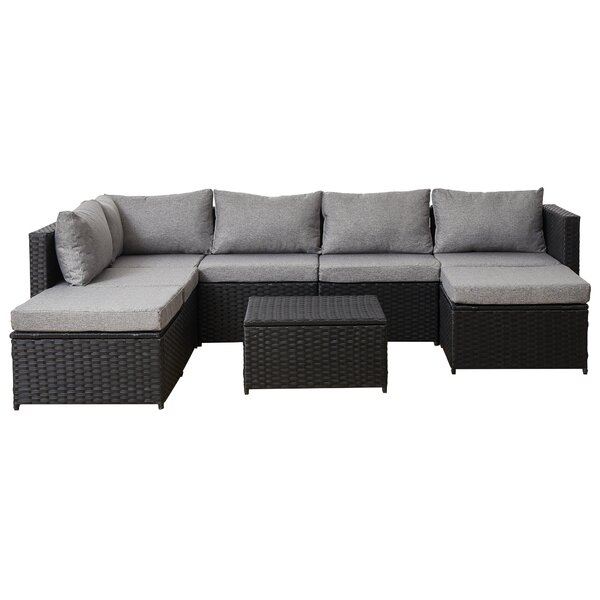 Outdoor Sectional Couch 60 In | Wayfair