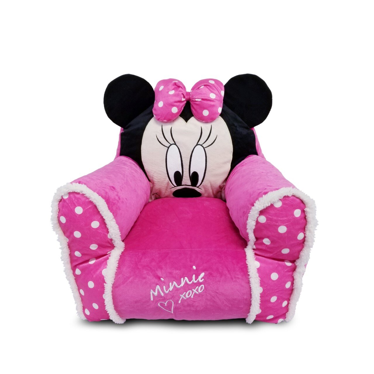 Minnie Mouse Polka Dotted Toddler Figural Small Classic Bean Bag
