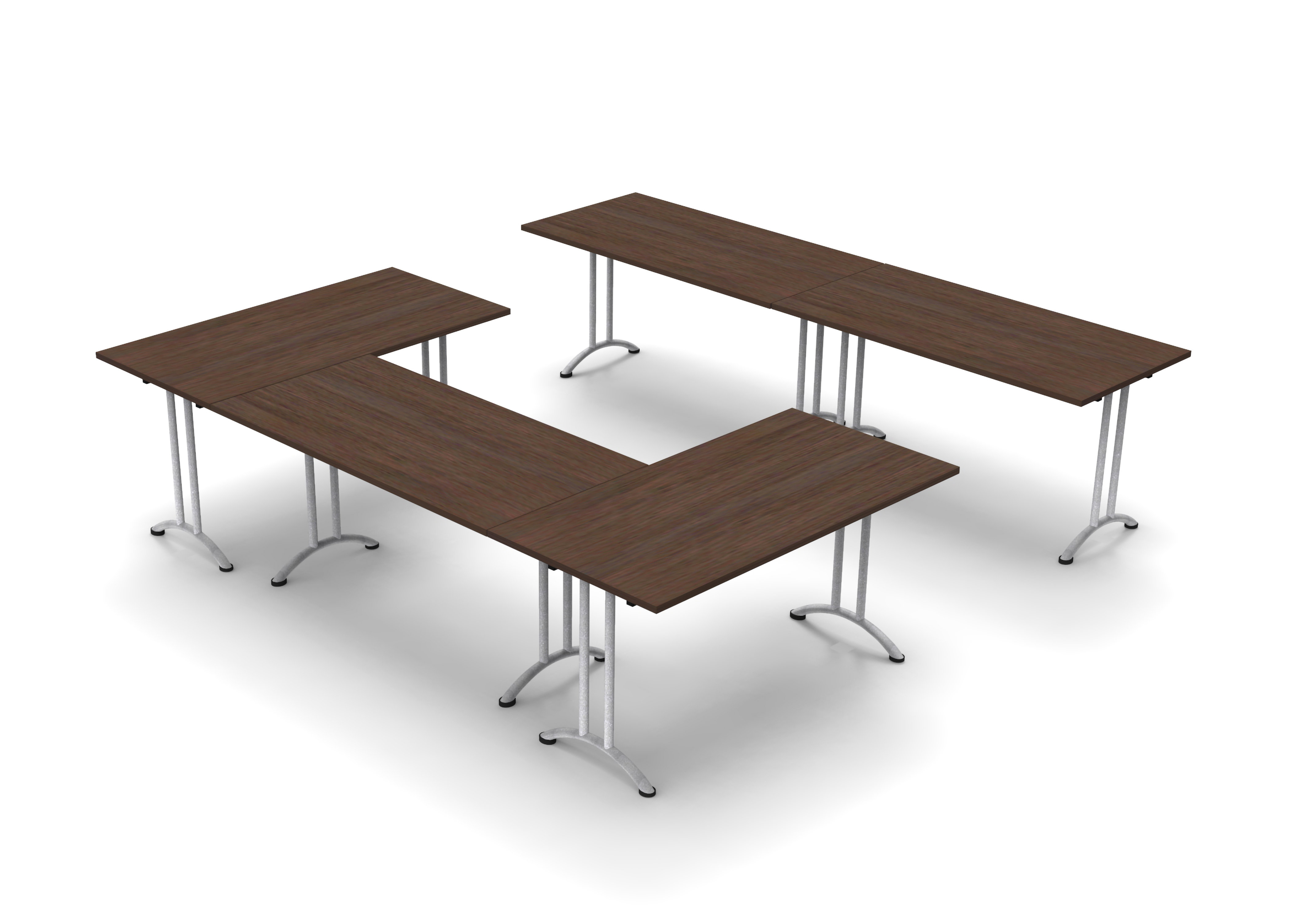 Inbox Zero 10 Person Conference Meeting Tables Complete Tables Set