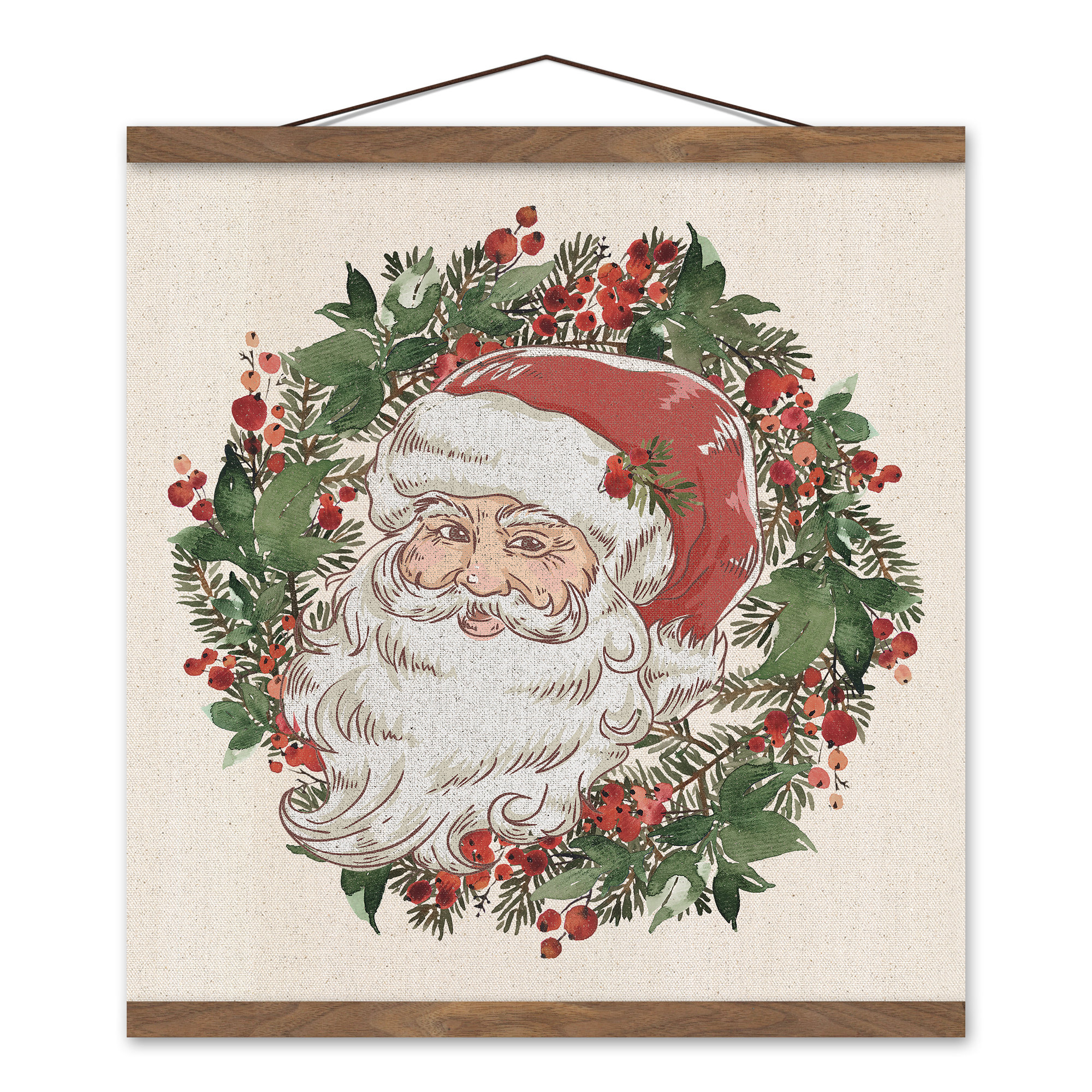 The Holiday Aisle® Santa Wall Décor Wayfair