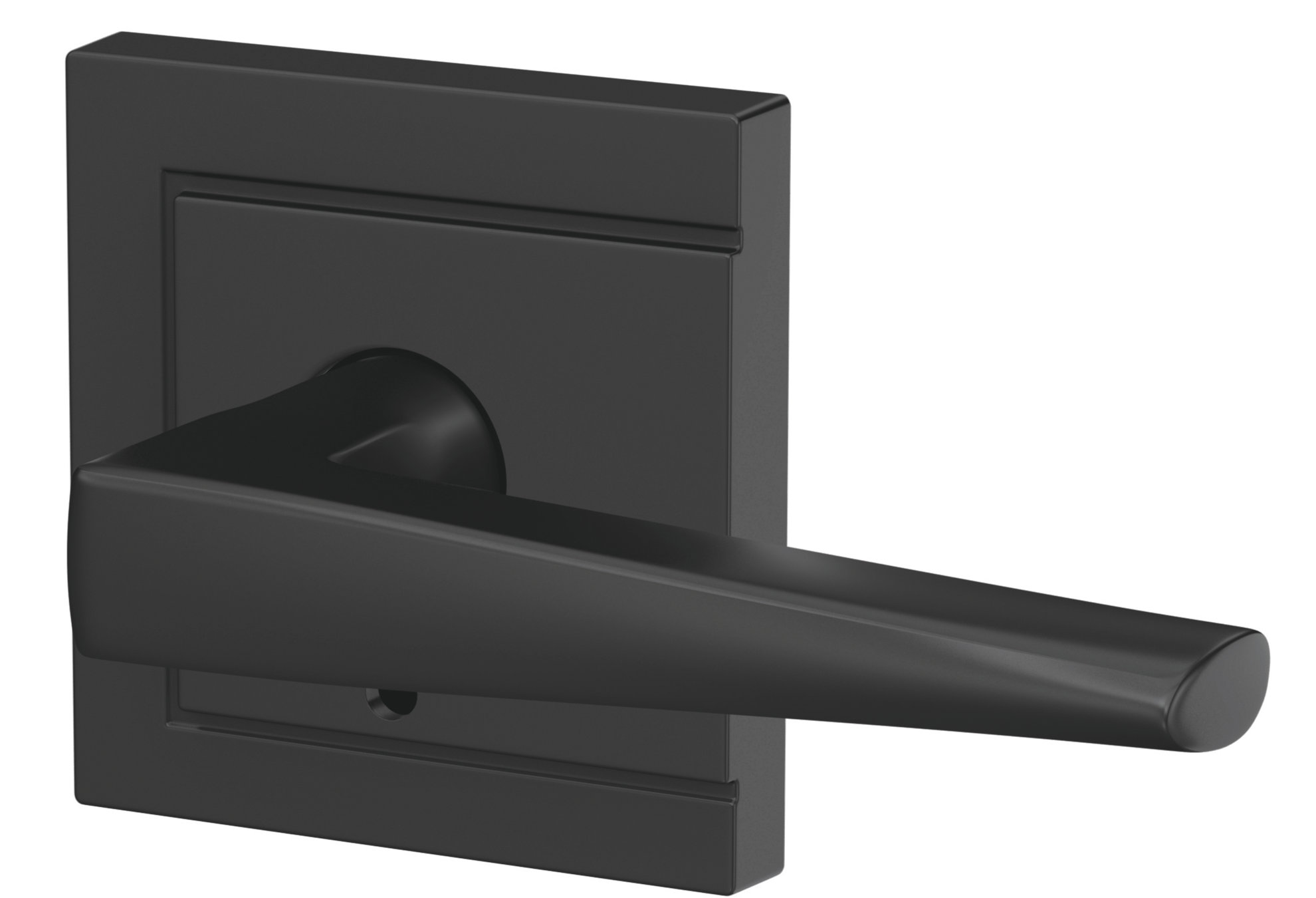 Schlage Custom Eller HallCloset and BedBath Lever with Upland Trim