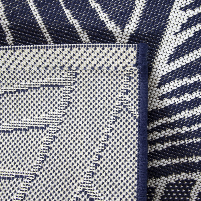 Bay Isle Home Delaney Navy Blue Indoor/Outdoor Rug & Reviews | Wayfair