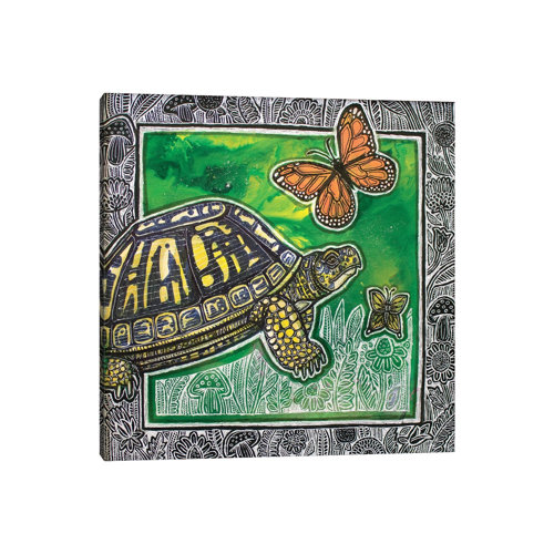 Bay Isle Home Chasing Flutterbys by - Wrapped Canvas | Wayfair.co.uk