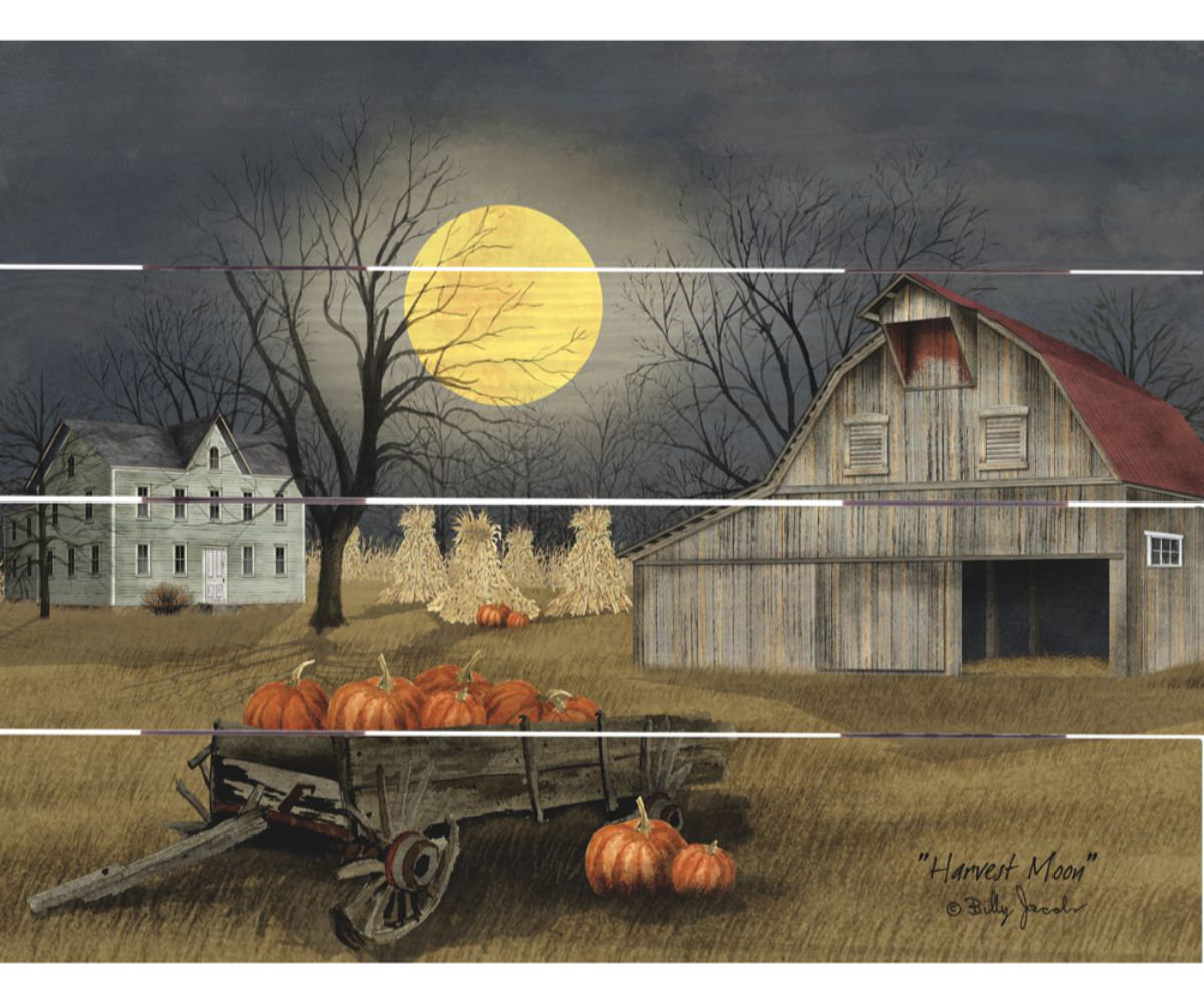 August Grove® Harvest Moon Wall Décor Wayfair