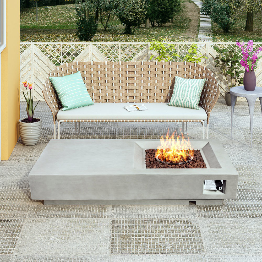 Jeltyprey Fire Pit Table Wayfair