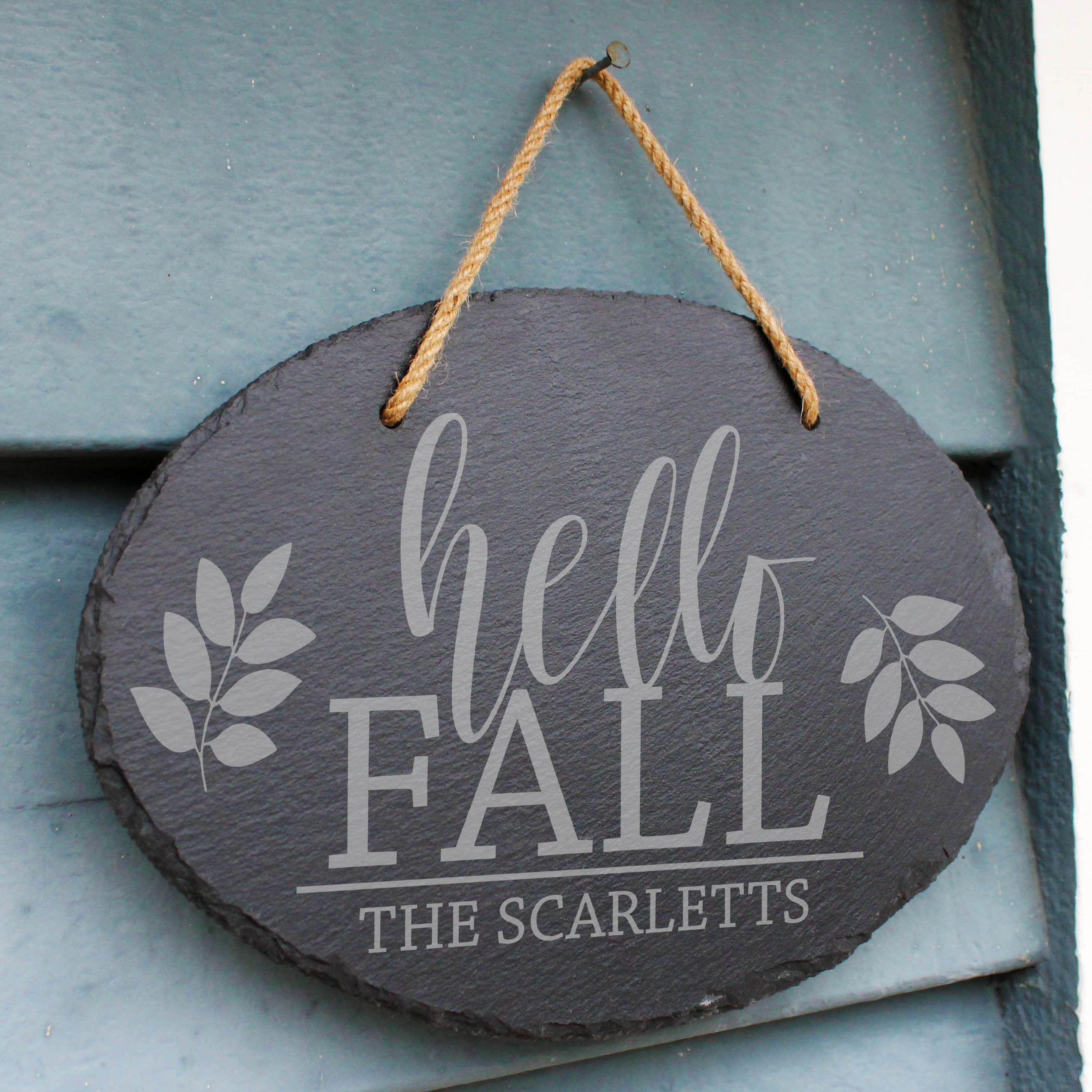 Gracie Oaks Engraved Slate Address Sign Wayfair