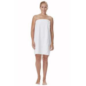 Charlton Home® Emrick 100% Cotton Terry Cloth Female Above Knee ...