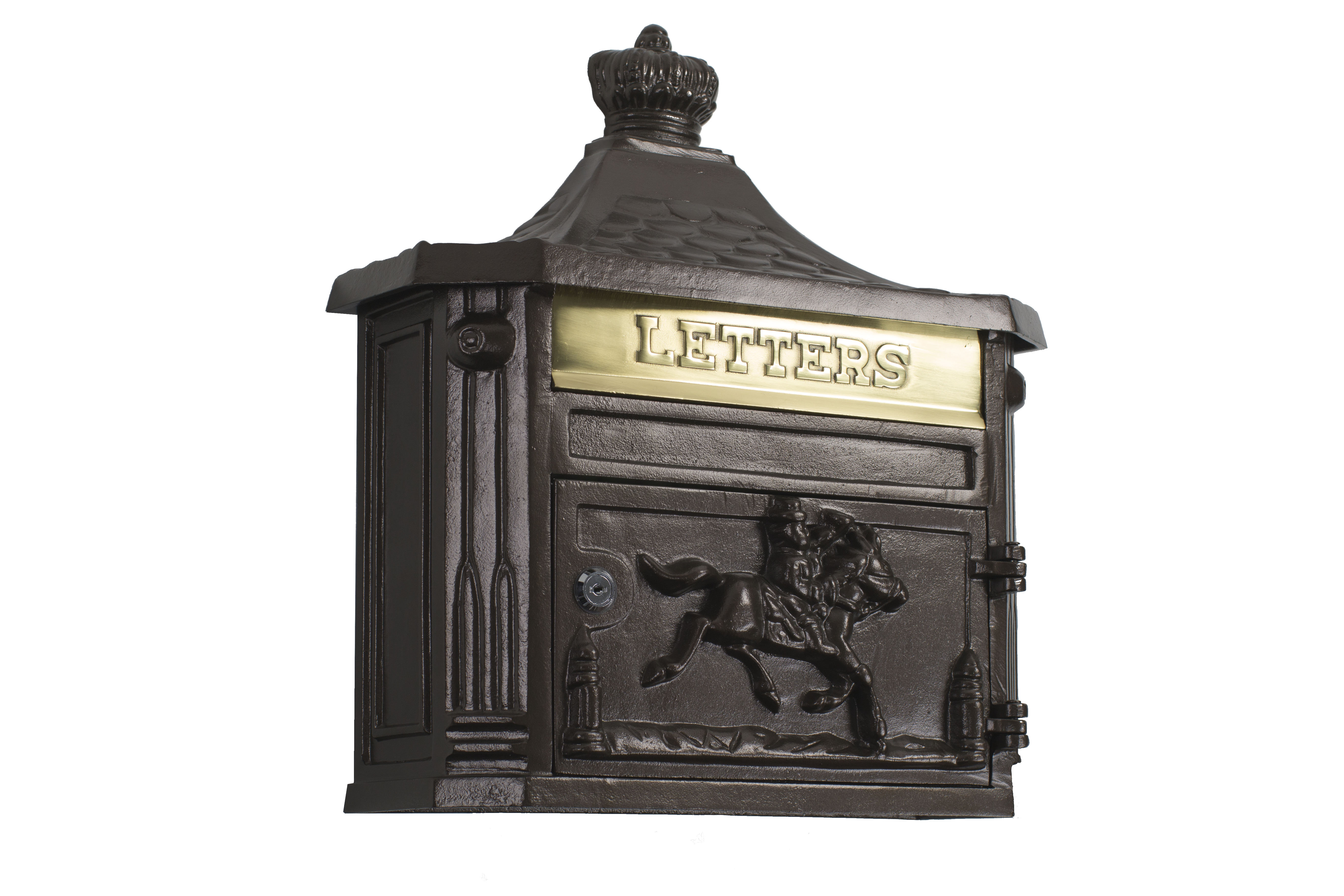 Amco Mailboxes Victorian Locking Wall Mounted Mailbox & Reviews Wayfair