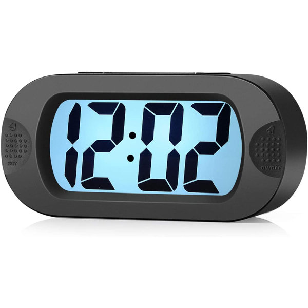 Isabelle & Max™ Kids Alarm Clock -Large Digital LCD Travel ...