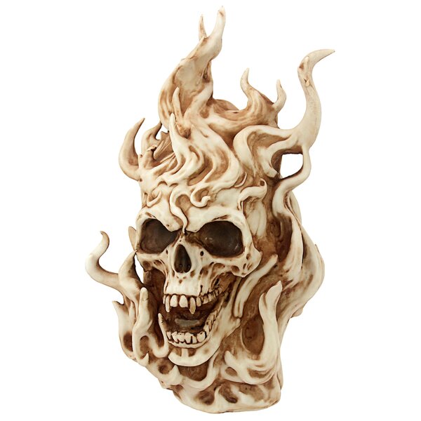 Table Runner Skull Goth Halloween Skeleton Scary Spooky Horror Sateen LB 