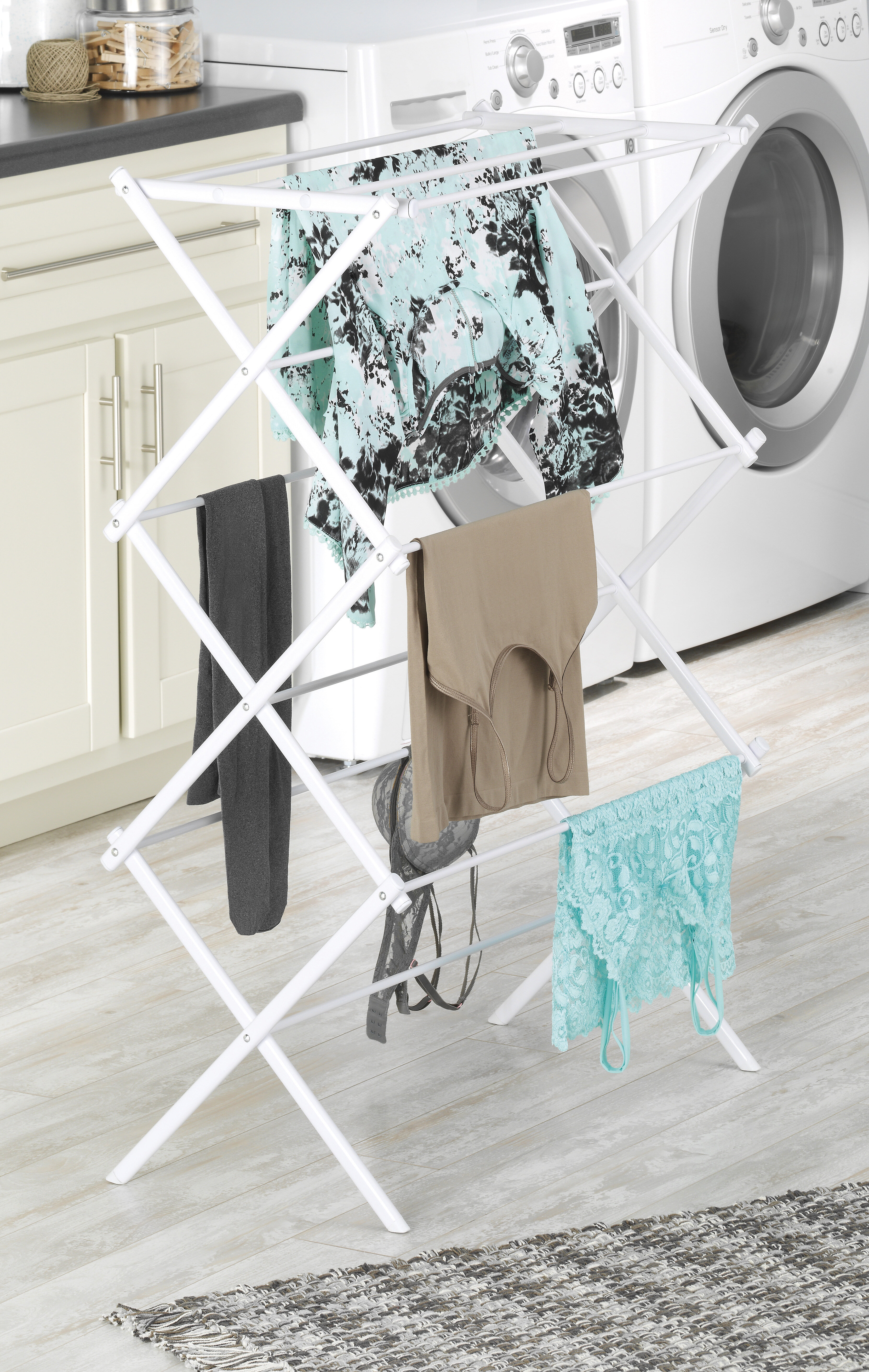 Details about   Whitmor Expandable Drying Rack 
