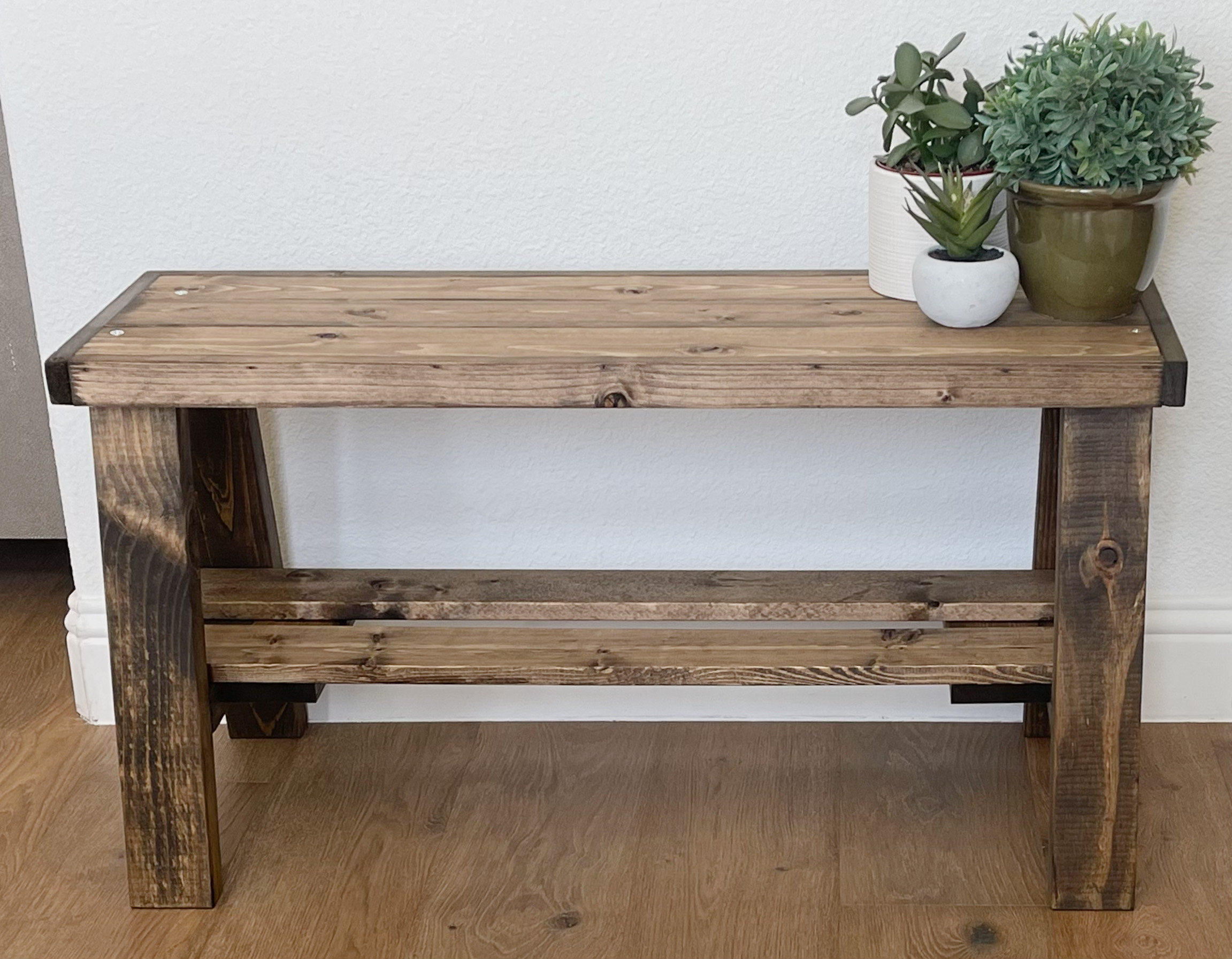 Gracie Oaks Minoo Solid Wood Shelves Storage Bench & Reviews Wayfair