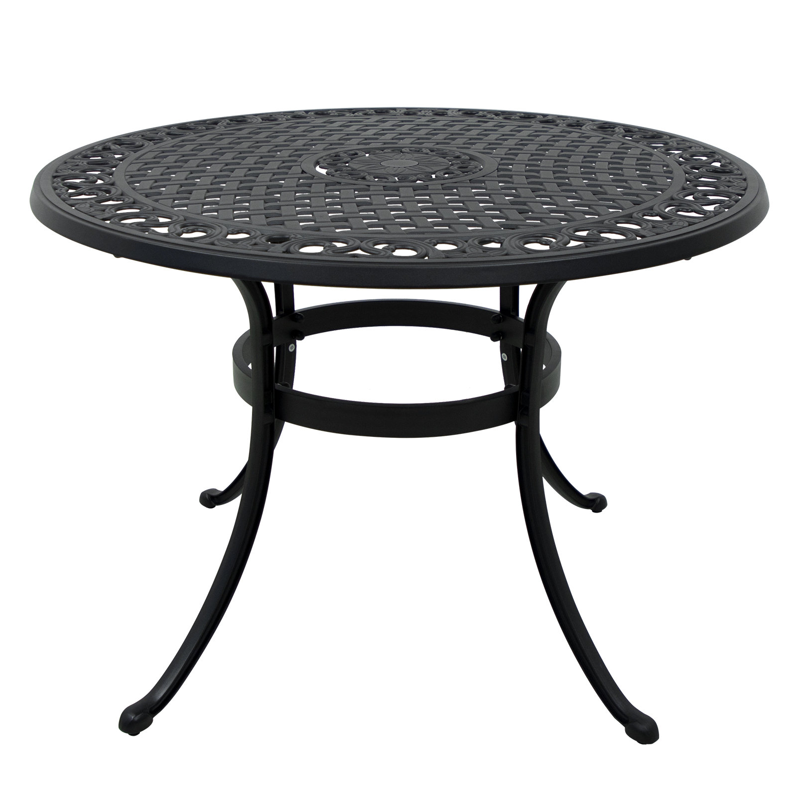 Charlton Home® Albaraa Cast Aluminum Bistro Table Wayfair