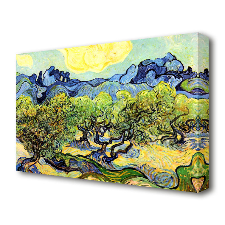 East Urban Home Landscape With Olive Trees by Vincent Van Gogh - Wrapped  Canvas Painting \u0026 Reviews | Wayfair.co.uk