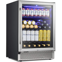 counter height beverage cooler