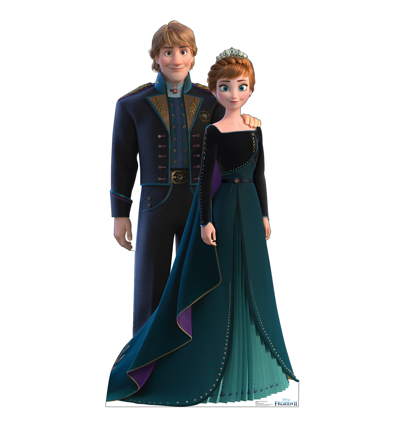 Frozen Anna Elsa Sven and Olaf Disney Lifesize CARDBOARD CUTOUT standup Set of 3 