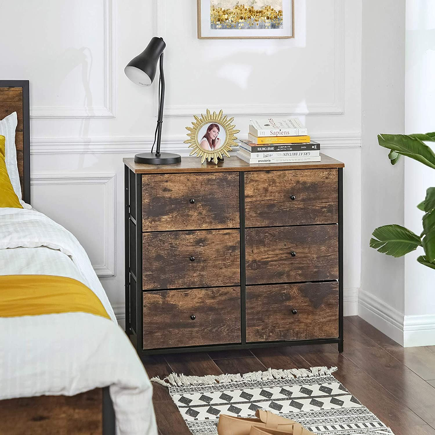 17 Stories Shvani 6 Drawer 31.5'' W Double Dresser | Wayfair