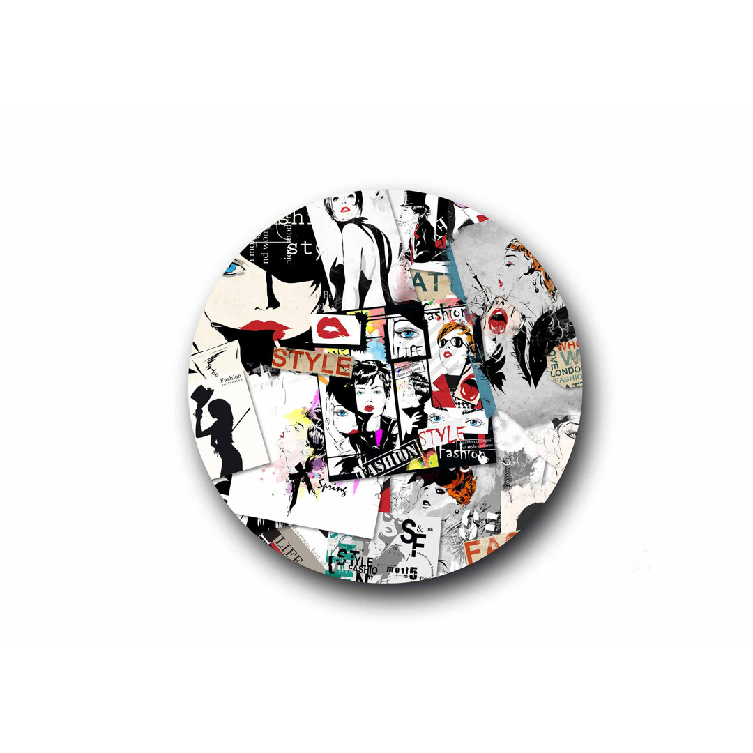 Mercer41 Metallbild grafische Kunst