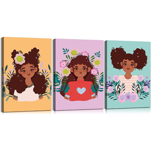 Red Barrel Studio® 3 Piece Wrapped Canvas Painting Set | Wayfair