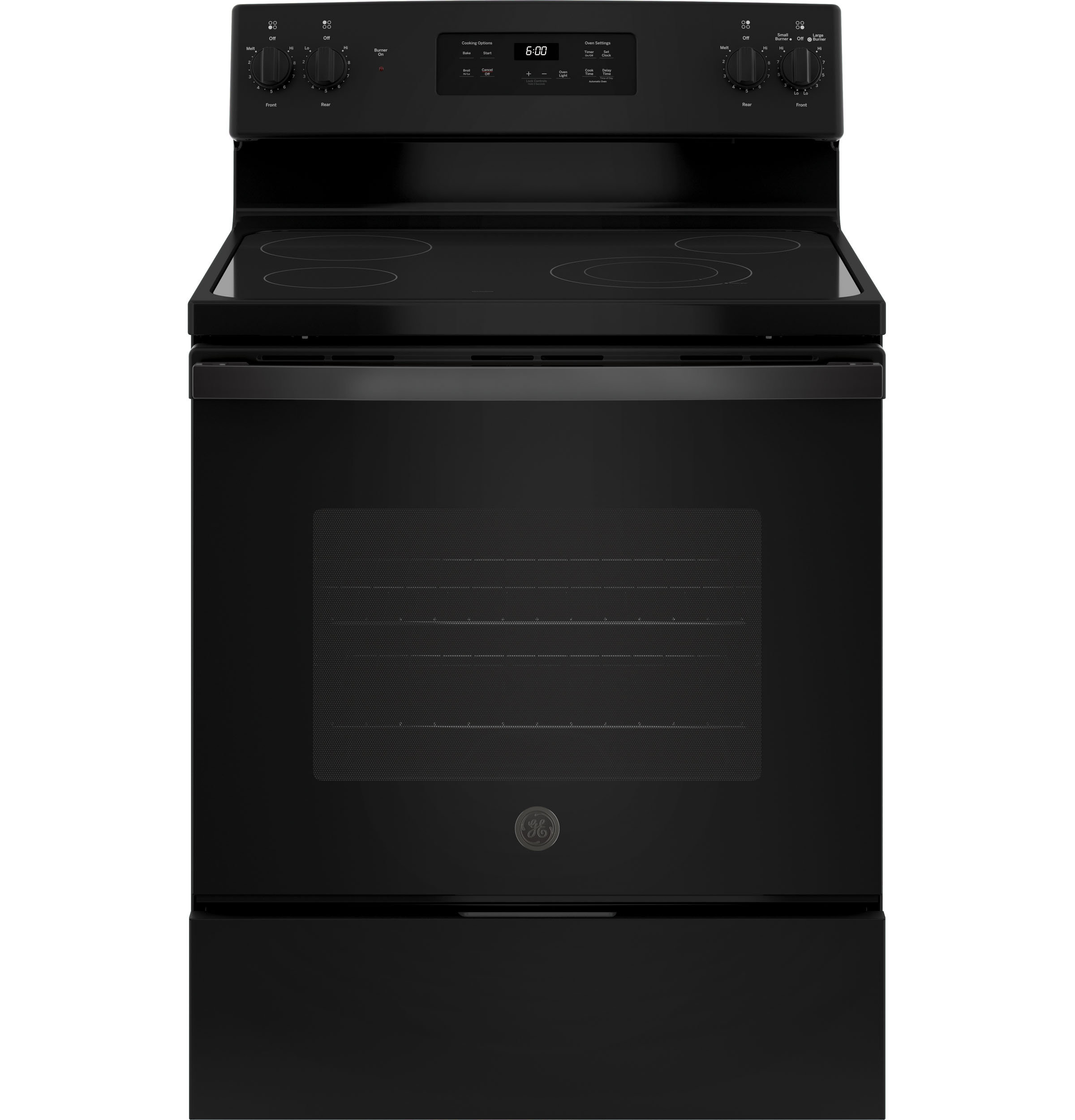 ge flat top stove burner not working