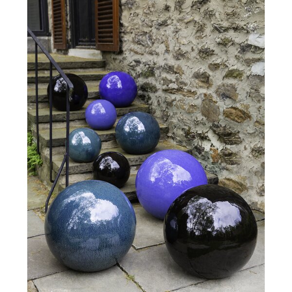 Wrought Iron World Topiary Yard Art Can Hold a 12" Gazing Ball Fantastic!! 