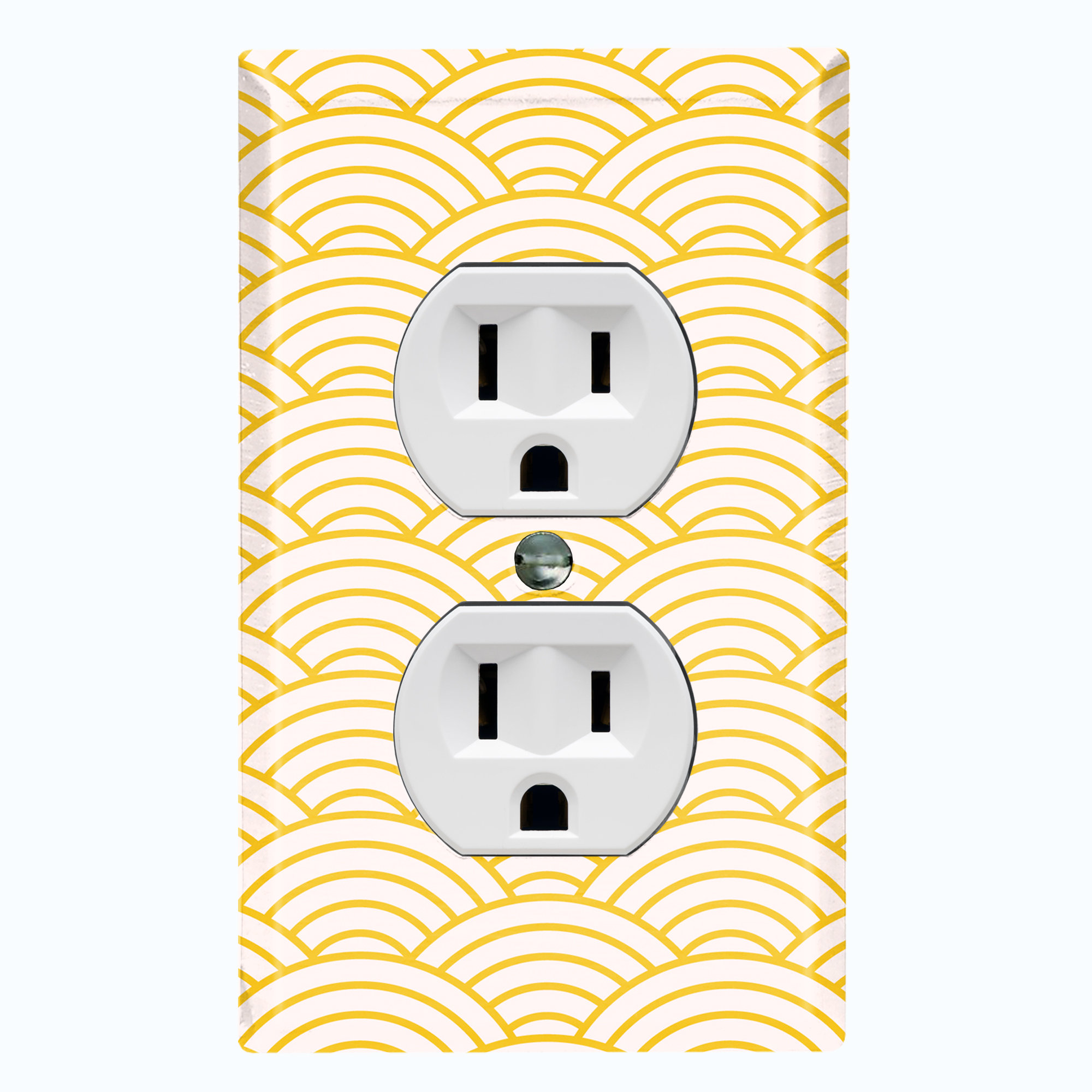 WorldAcc Japanese Sea Wave 1Gang Toggle Light Switch Wall Plate Wayfair