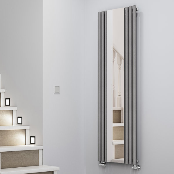 Vertical Mirror Radiator 26w | Wayfair.co.uk