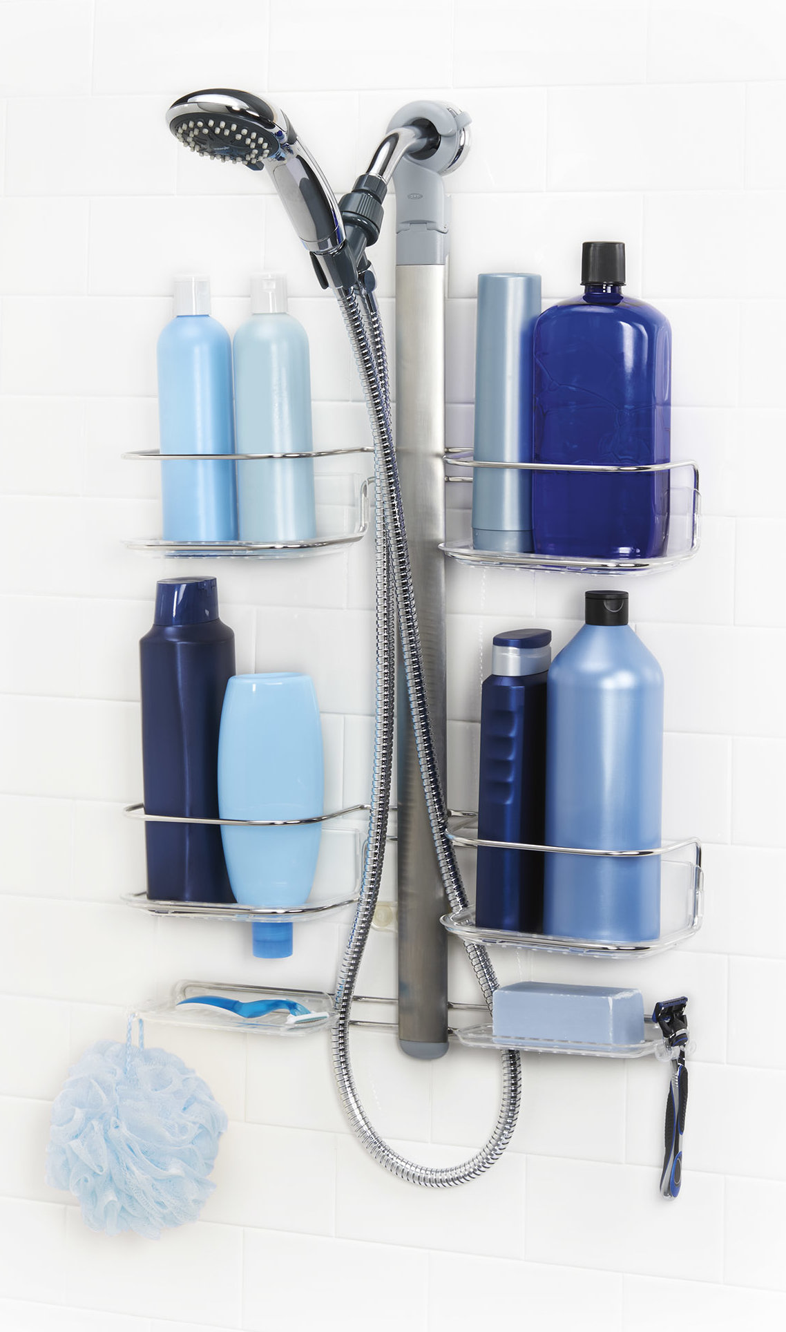 OXO Good Grips Stainless Steel Shower Caddy & Reviews Wayfair