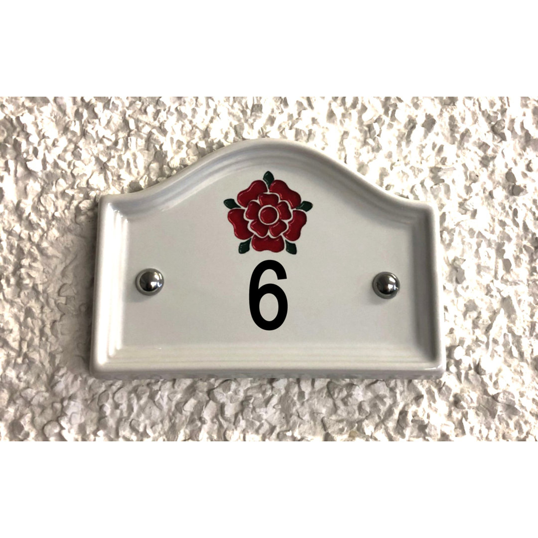 Garten Living Wandbefestigte Hausnummer Walsham