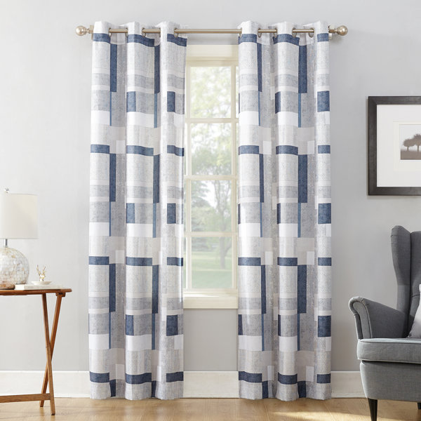 curtains with a pattern