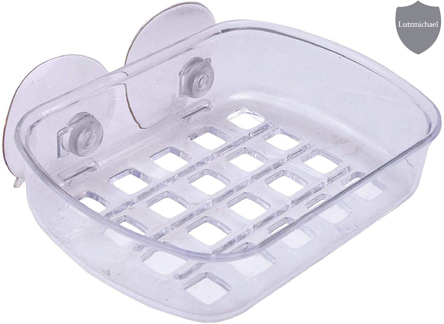 Rebrilliant Plastic Shower Soap Bar Holder, Clear Wayfair