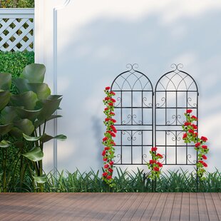 Rankhilfe "Halbbogen" Garten Pflanzen Blume Terrasse 