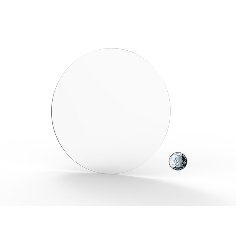 Clear Acrylic Plexiglass Lucite Circle Round Disc 