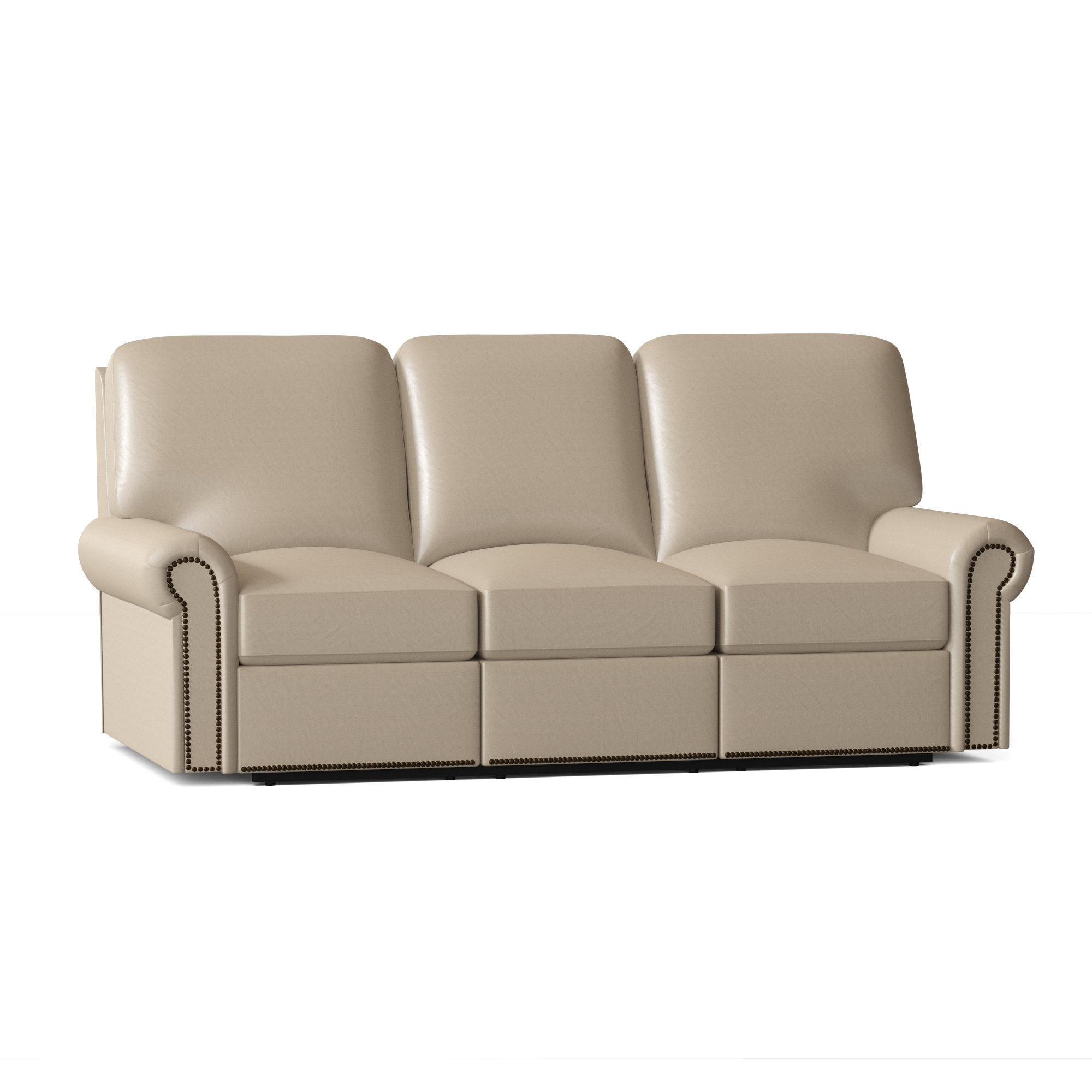 Omnia Leather Fairfield 84'' Leather Sofa Wayfair
