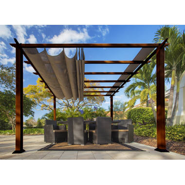 Paragon-Outdoor Aluminum Pergola with 