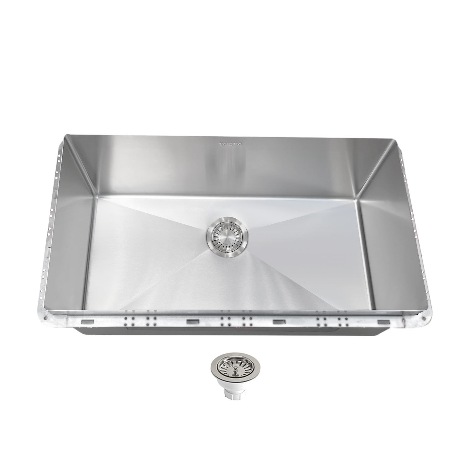 TopZero 32"L x 18"W Flush Mount Kitchen Sink Wayfair