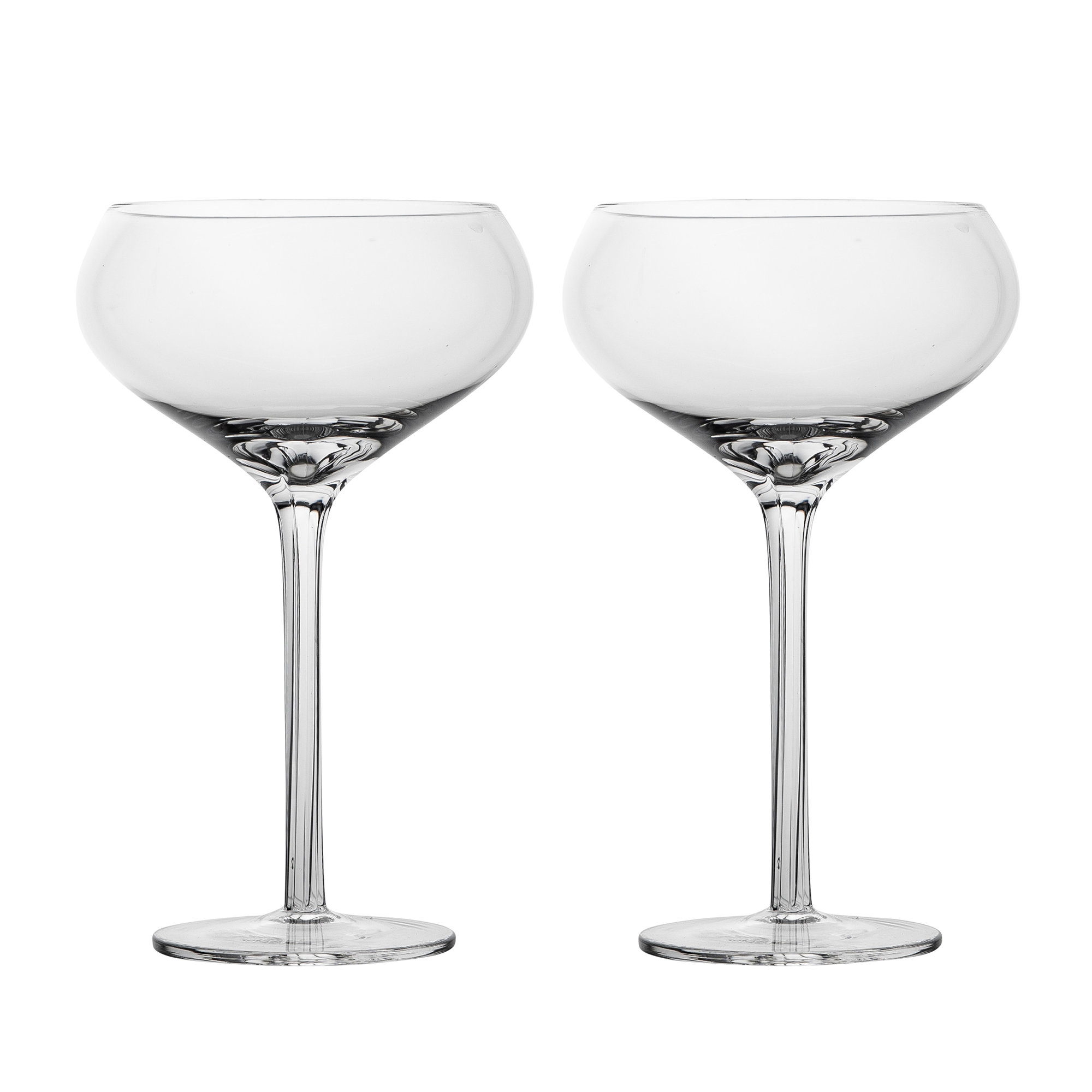 Sagaform Saga Glass Champagne Coupe, Set Of 2 Wayfair