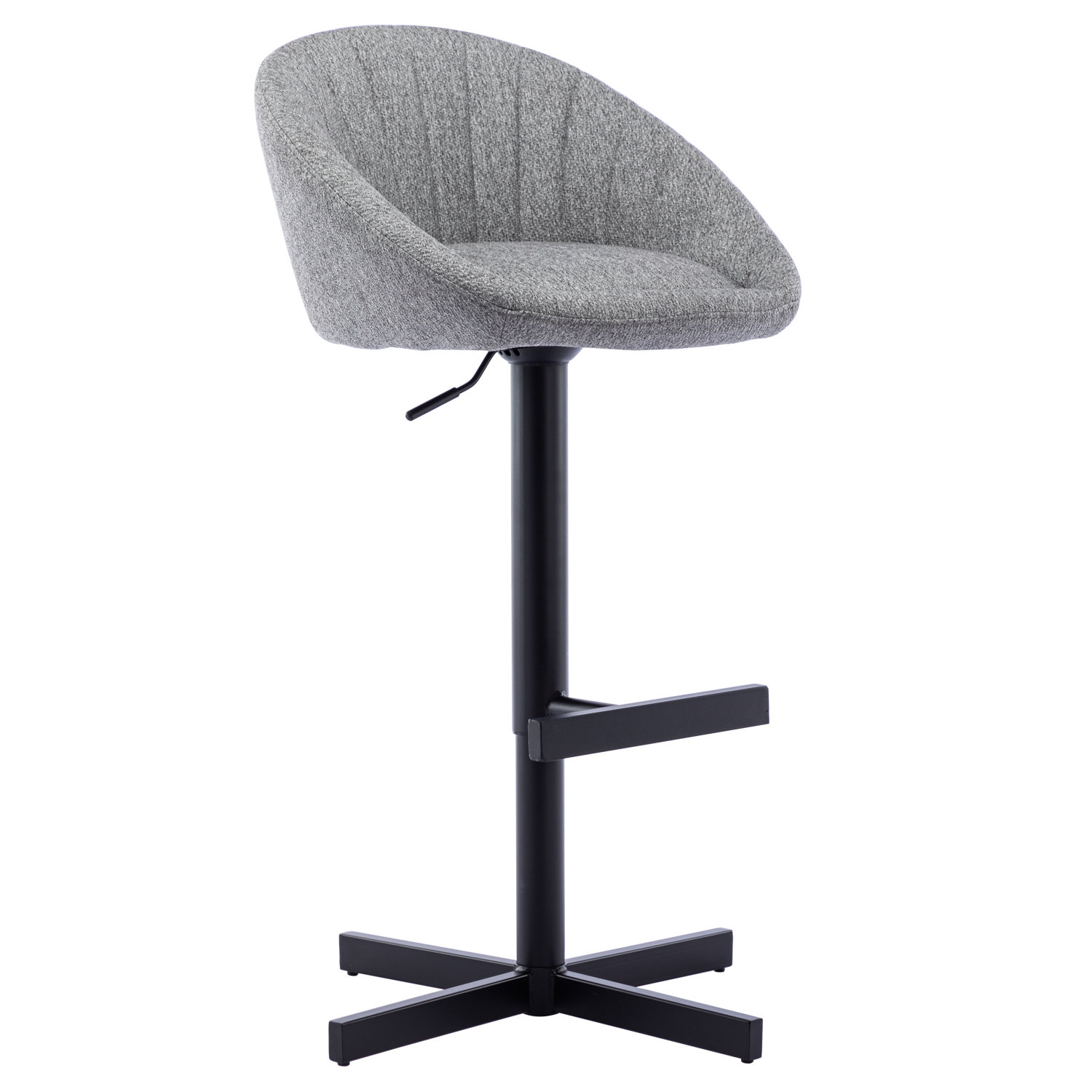 Latitude Run® Adjustable Bar Stoos Set Of 2 Modern Swivel Upholstered  Island Chairs With Metal Stools With Metal Base Backrest And Footrest For  Kitchen/Living Room/Pub/Coffee/Shop, Yellow | Wayfair