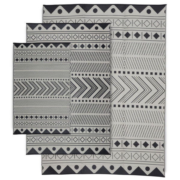 Natur Pur Clairville Hand Tufted Black/Grey Indoor / Outdoor Rug ...