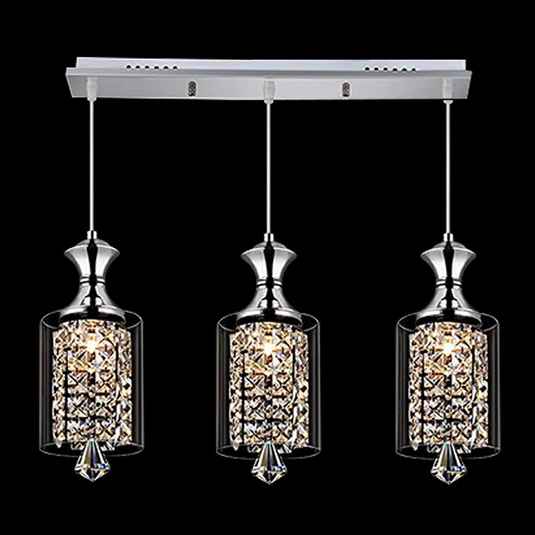 New Modern Crystal LED Ceiling Light Pendant Lamp Fixture Lighting Chandelier 