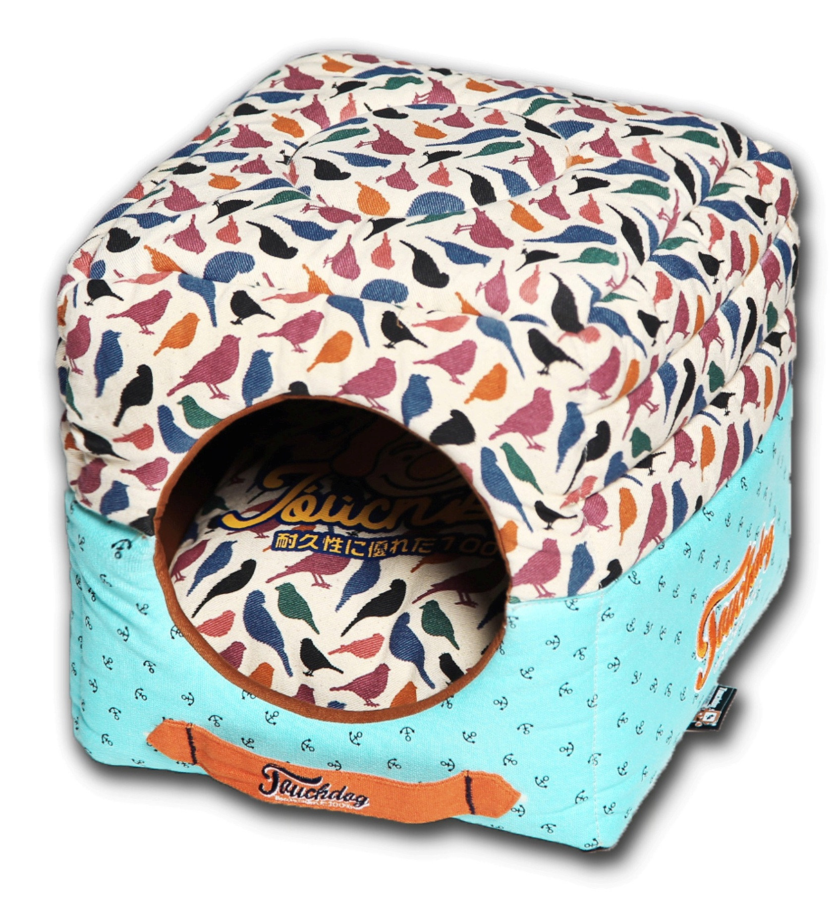 Tucker Murphy Pet™ Bothwell Convertible and Reversible Squared 2in1 Collapsible Hooded Dog