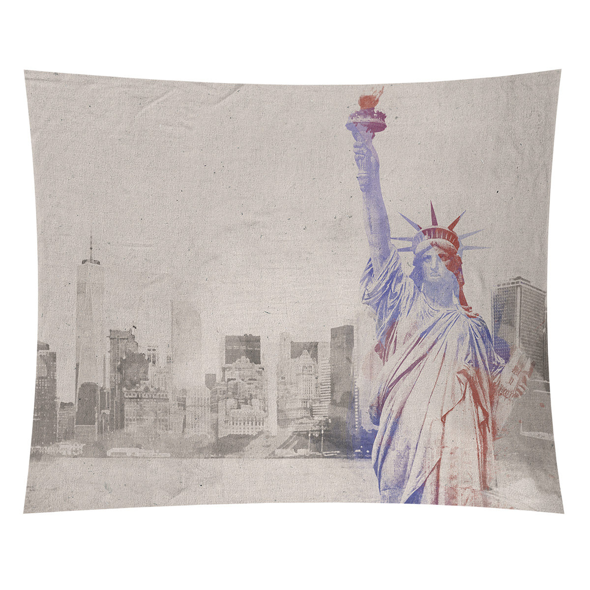 Wrought Studio Statue of Liberty Tapestry Wayfair